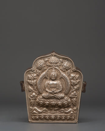 Sacred Tibetan Silver Ghau Box