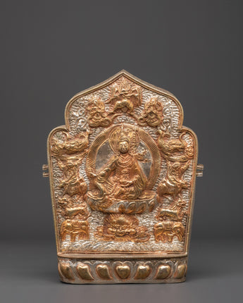 Handmade Tibetan Ghau with Padmasambhava