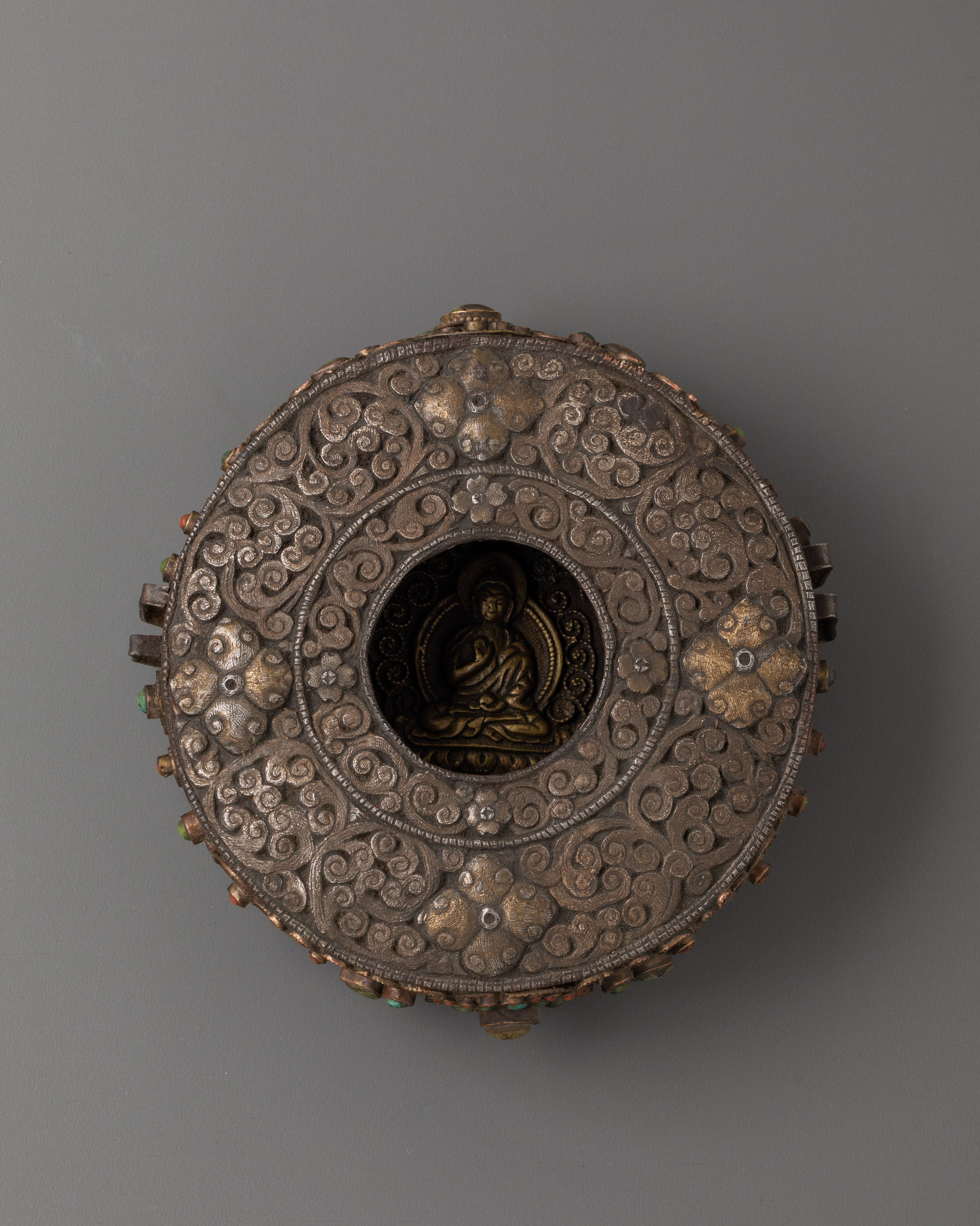Amoghasiddhi Buddha box