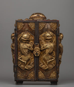 Large Tibetan Ghau Box