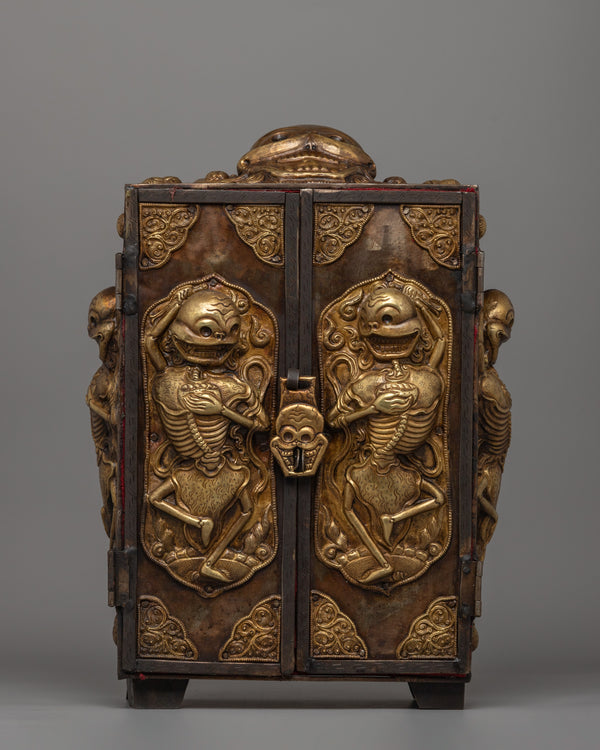 Large Tibetan Ghau Box 