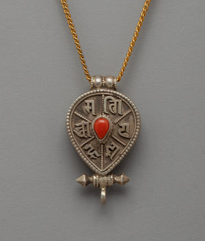 Avalokiteshvara Mantra Ghau Locket