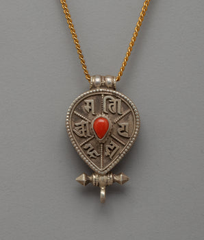 Avalokiteshvara Mantra Ghau Locket 