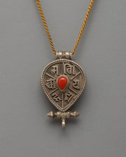 Avalokiteshvara Mantra Ghau Locket
