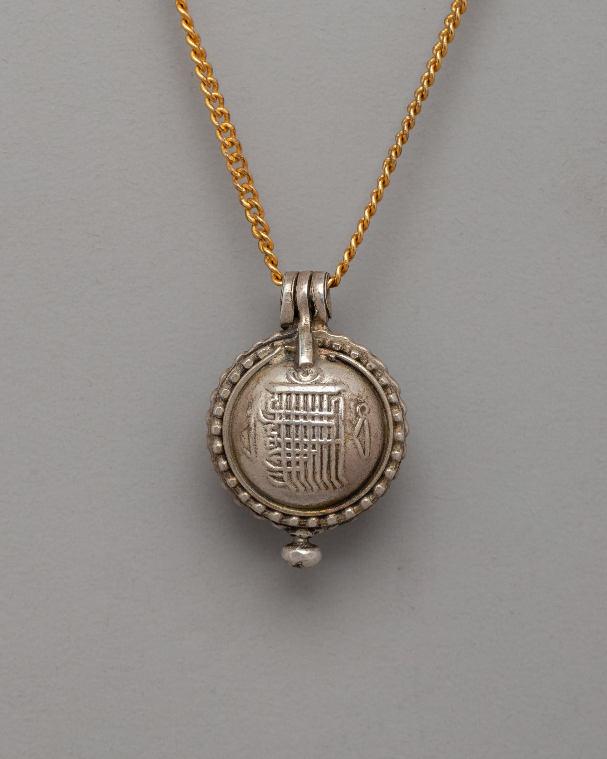 Kalachakra Mantra Ghau Box Locket