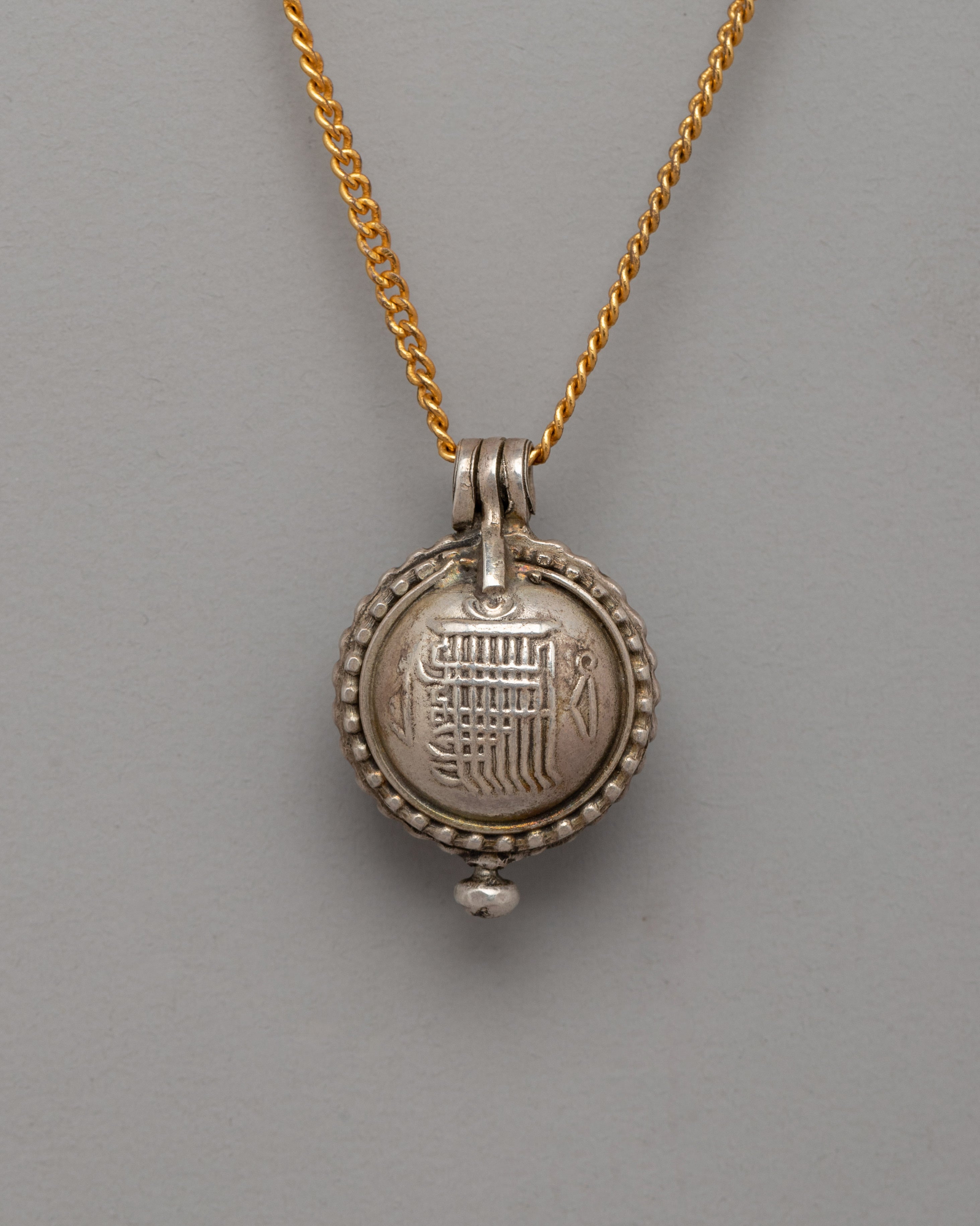 Kalachakra Mantra Ghau Box Locket