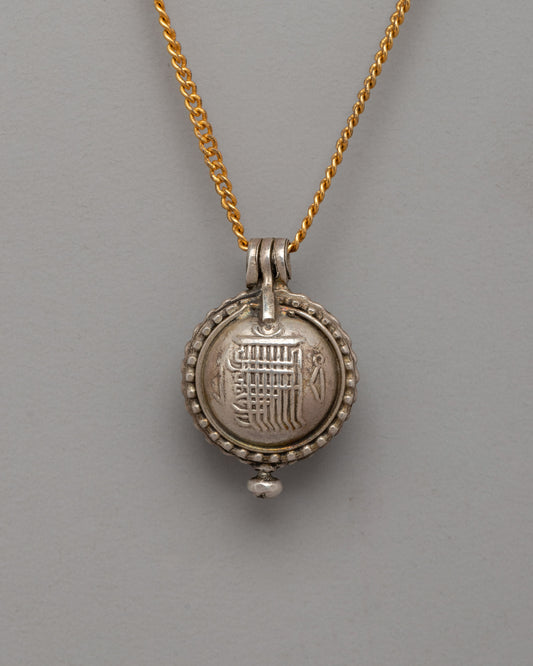 Kalachakra Mantra Ghau Box Locket