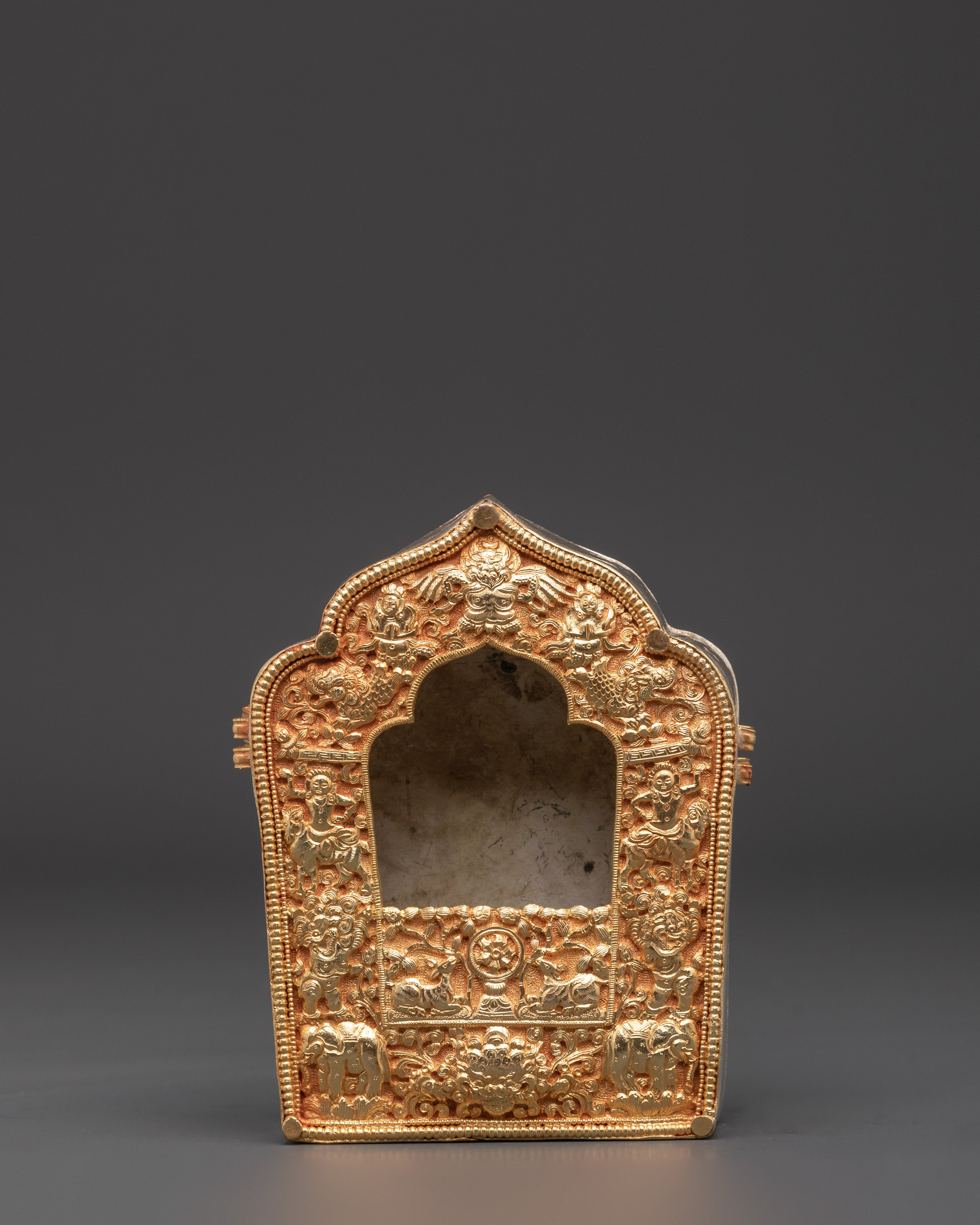 Sacred Traditional Tibetan Ghau Box