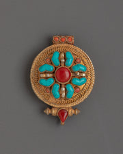 Tibetan Spiritual Ghau Box Locket