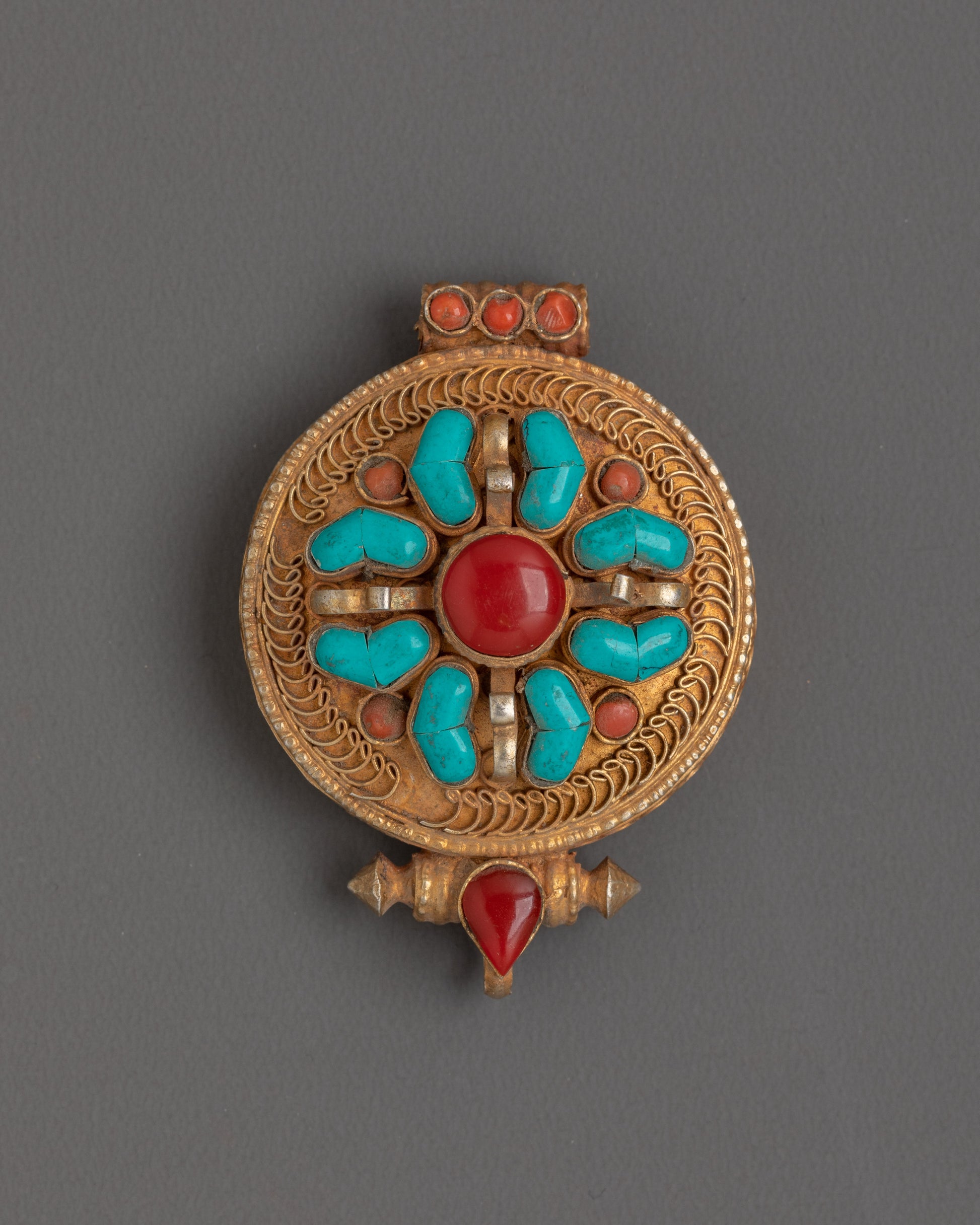 Tibetan Spiritual Ghau Box Locket