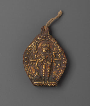 Tibetan Ghau Meditation Pendant