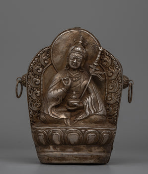 Handcrafted Tibetan Guru Rinpoche Ghau Box 