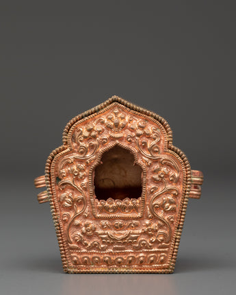 Copper Handcrafted Ghau Box 