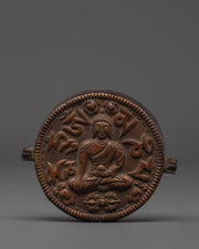 Handcrafted Shakyamuni Buddha Ghau Box | Prayer Amulet for Meditation