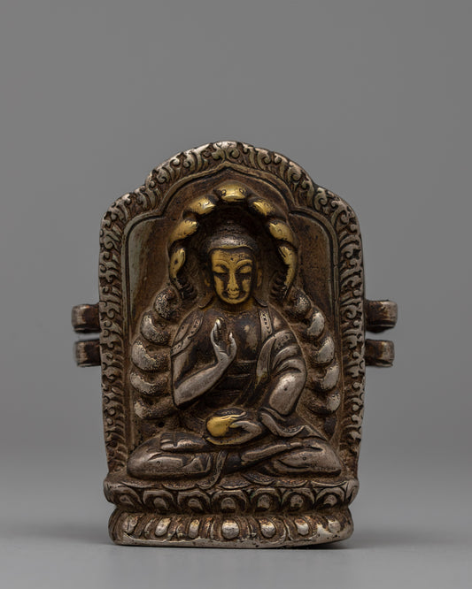 Nagarjuna Buddha Ghau Prayer Box