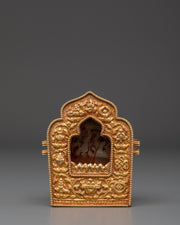 Tibetan Spiritual Ghau Box | Portable Buddhist Altar