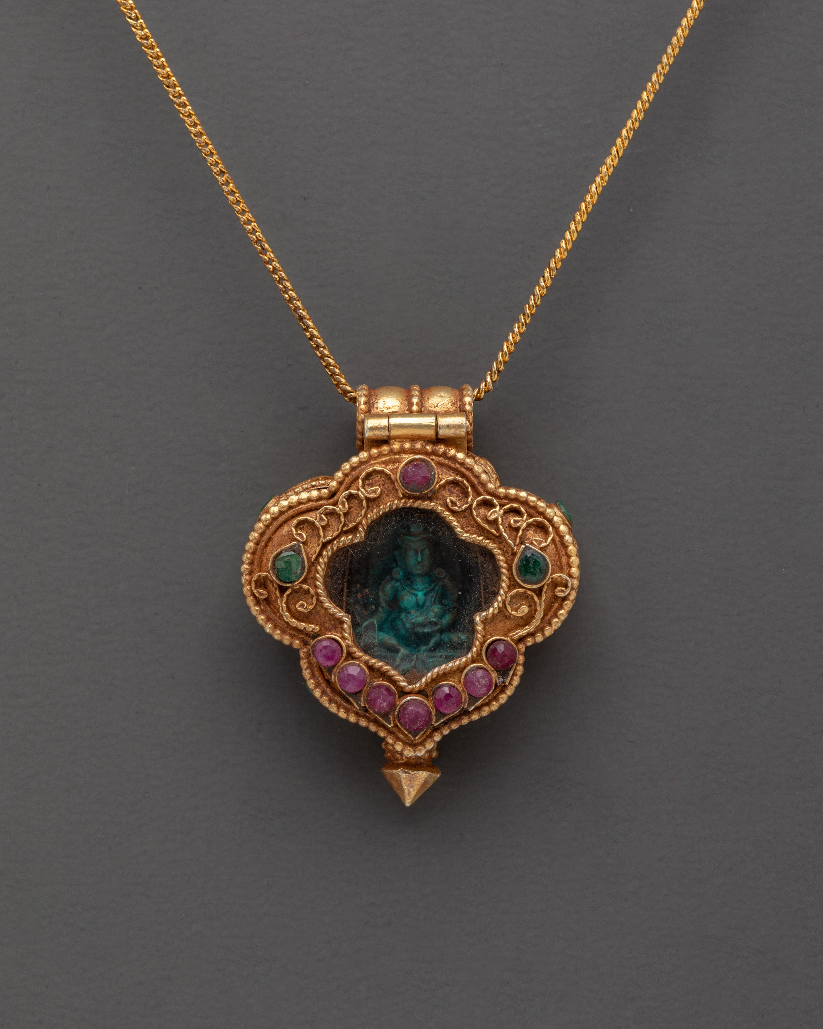 Spiritual Ghau Prayer Box Locket