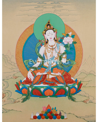 Goddess Tara Meditation Thangka