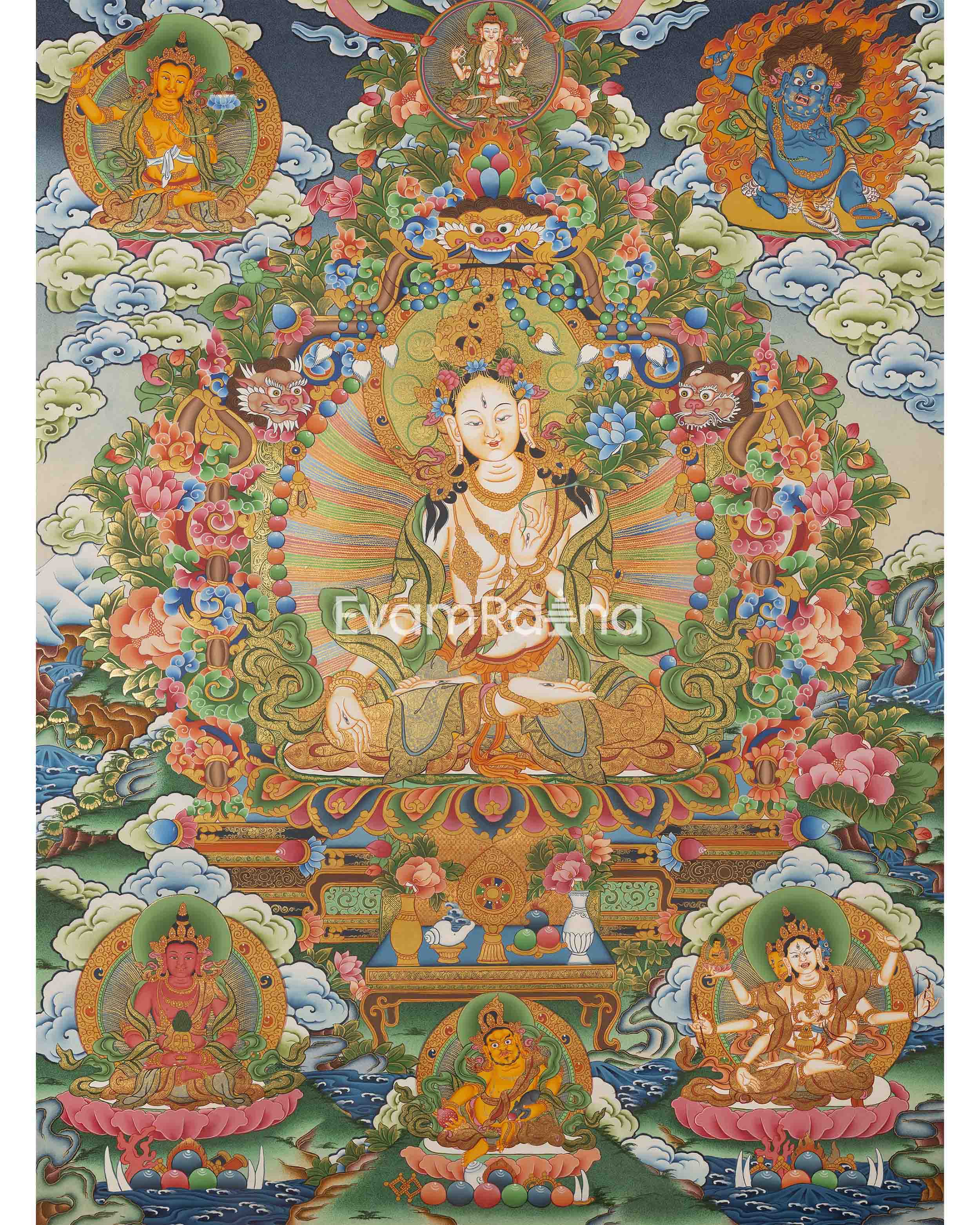 Goddess White Tara Print 