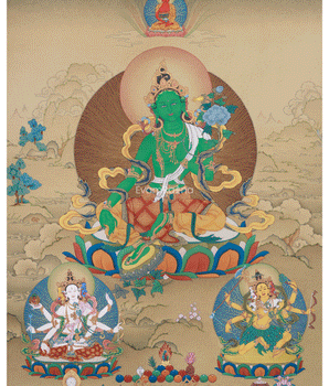 Himalayan Buddhist Goddess Green Tara