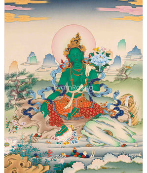 Green Tara Mother Giclee Print