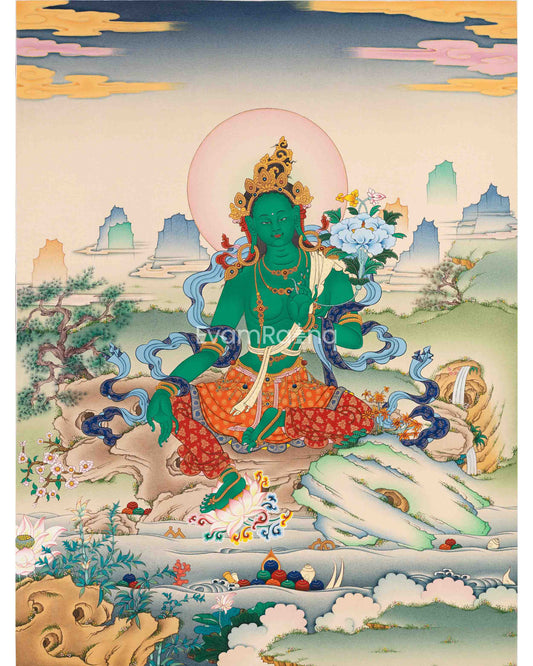 Green Tara Mother Giclee Print