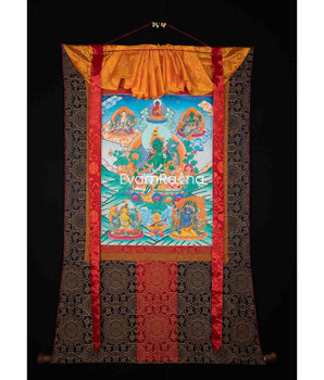 Green Tara Thangka 