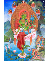 green-tara-spiritual-thangka