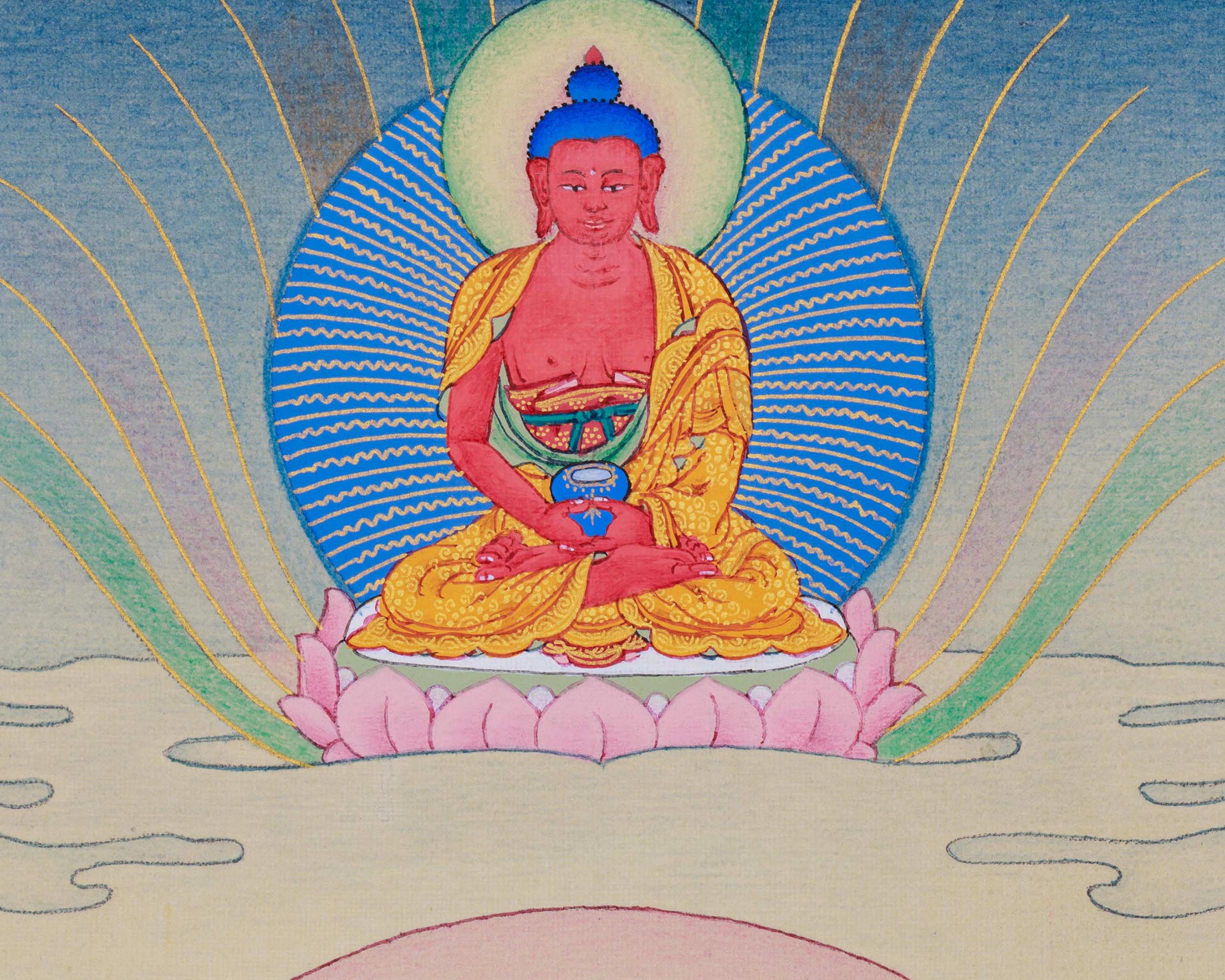 Mother Tara's Thangka Print | High Quality Green Tara Spiritual Reflection