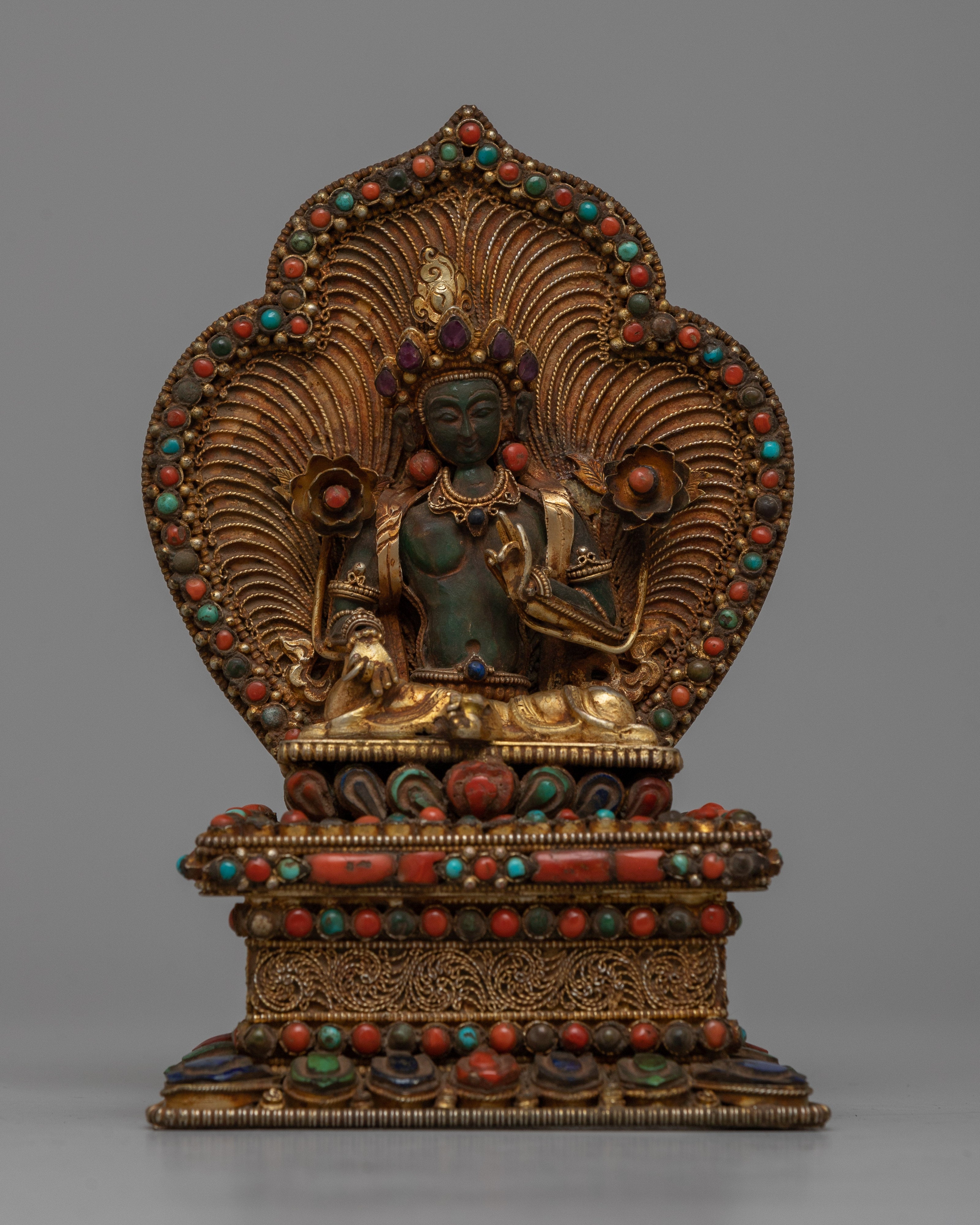 Margaj Green Tara Statue
