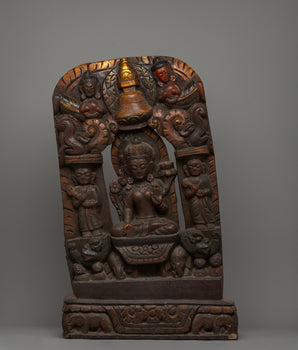 green-tara-in-throne