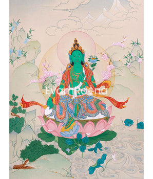 Mother Tara Thangka, Compassionate Deity