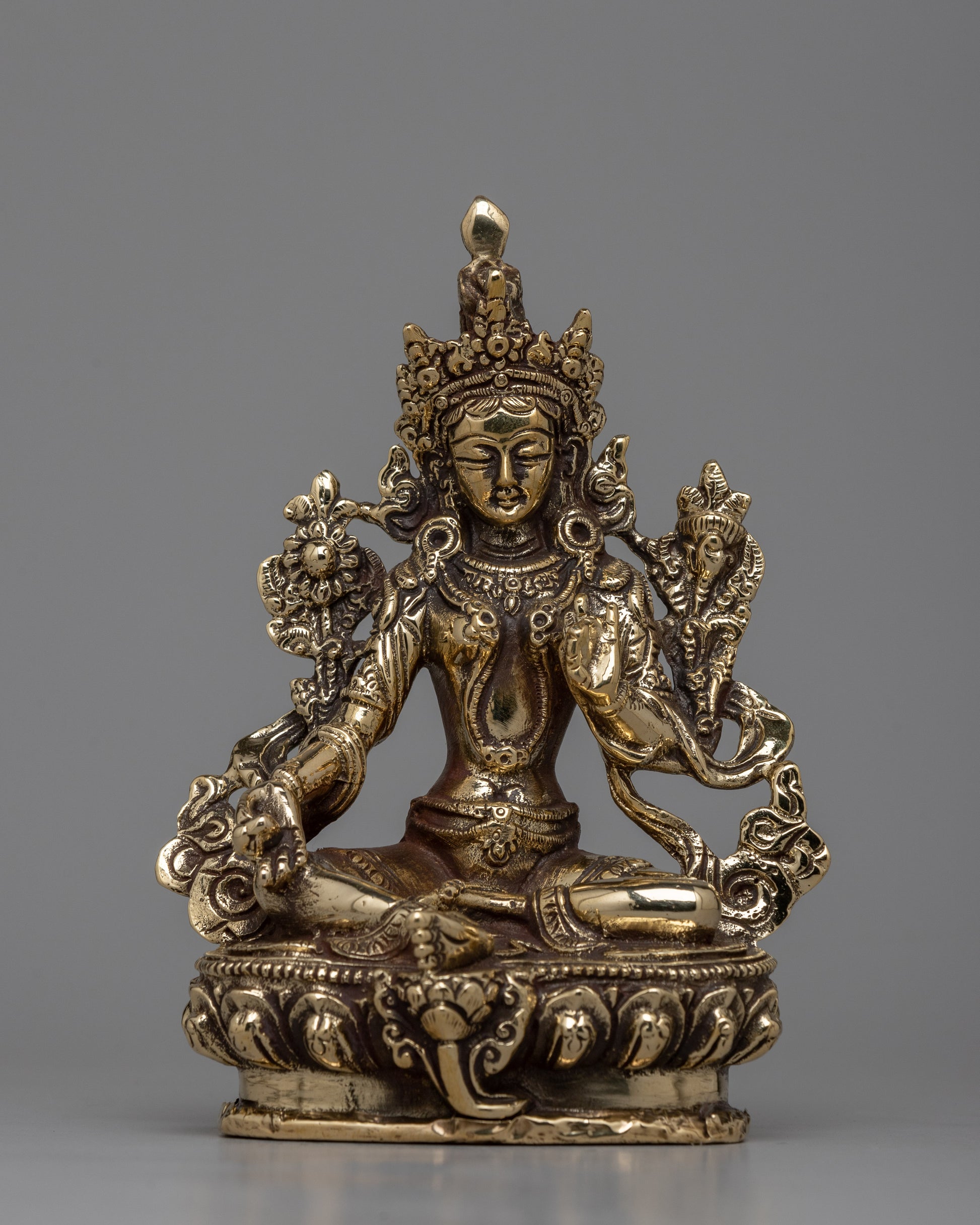 Green Tara Deity Statue