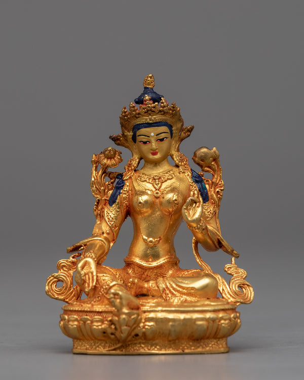 Green Tara Statue for Prosperity | Machine Made Buddhist Statue