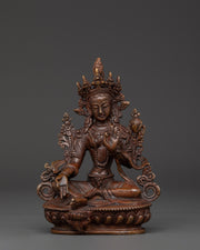 green-tara-handmade-statue