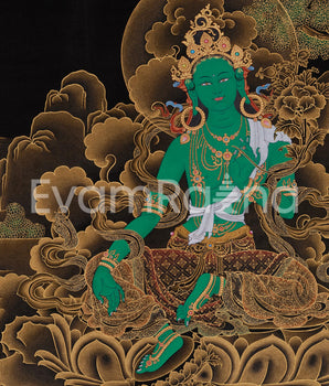 Exclusive Shyama Tara Painting | Mother of Liberation | Spiritual Healing