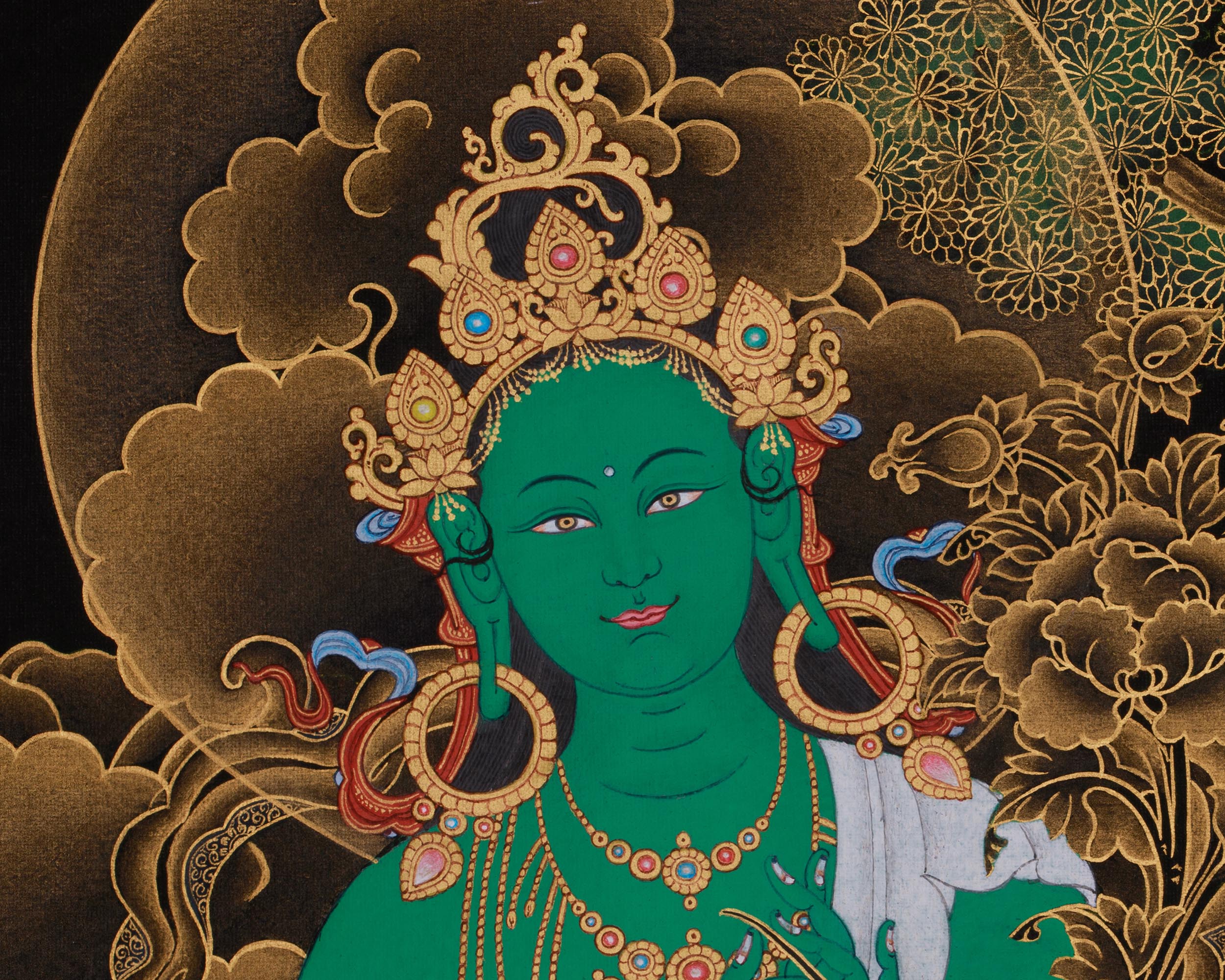 Exclusive Shyama Tara Painting | Mother of Liberation | Spiritual Healing