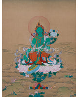 tibetan-shyama-tara-painting-green-tara