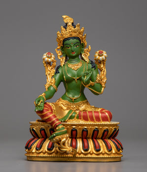 Arya Green Tara Statue