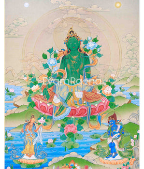 Mother Green Tara Artwork