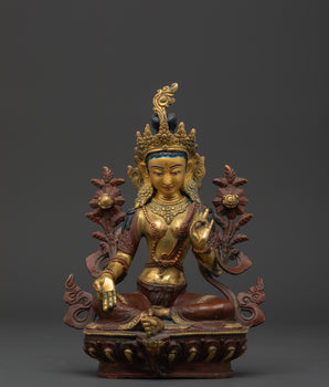 Green tara female bodhisattva