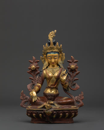 Green tara female bodhisattva