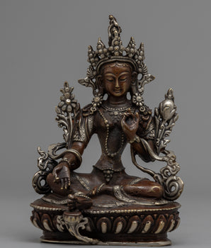 Green Tara Goddess Statue