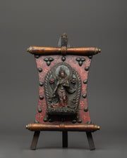 Handcrafted Green Tara Wall Art