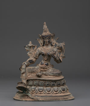 green-tara-buddhist-goddess-statue