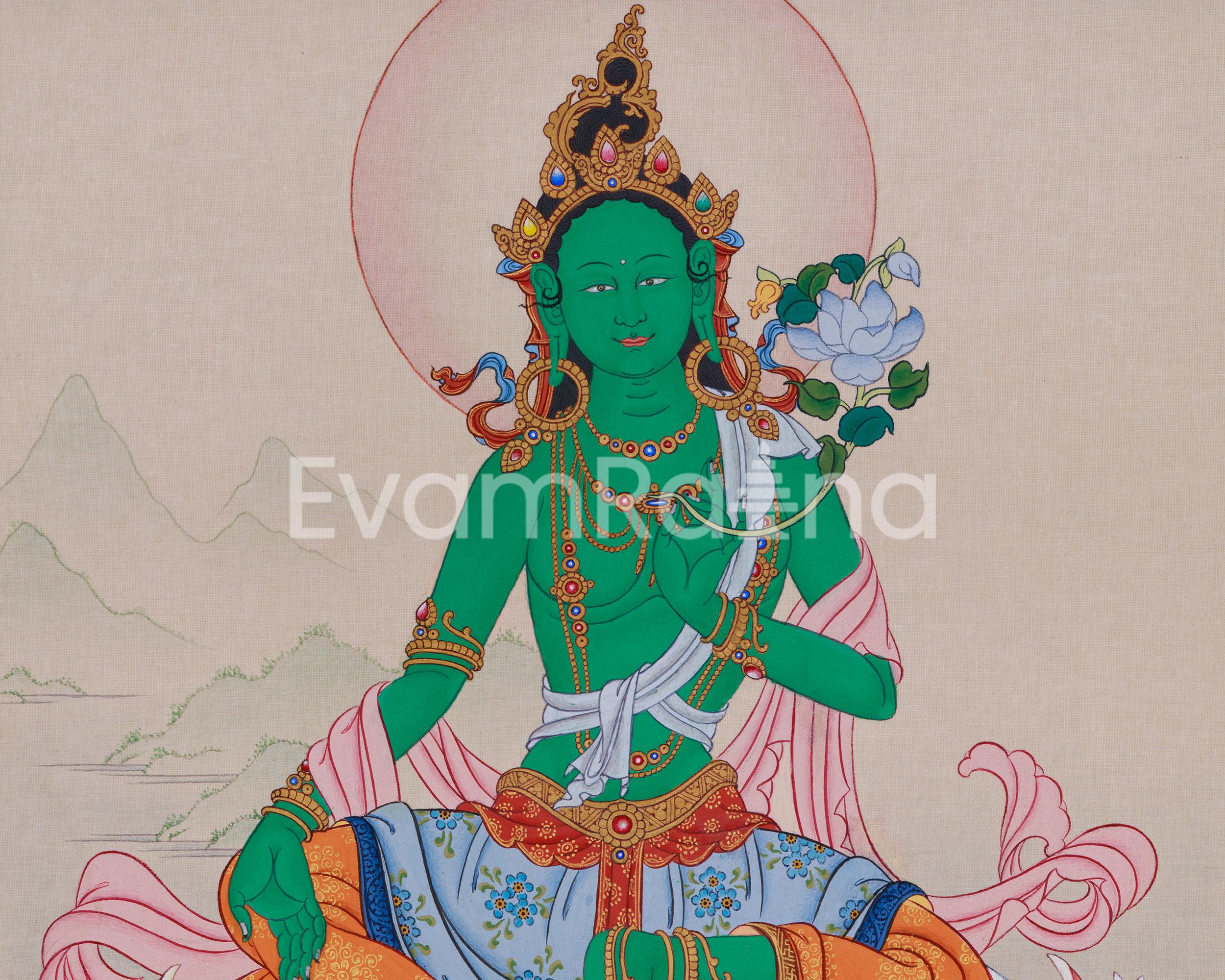 Green Tara, The Compassionate Bodhisattva | Swift Protector of All Beings