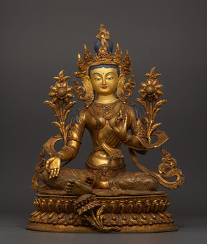 Green Tara Spiritual and Healing Statue