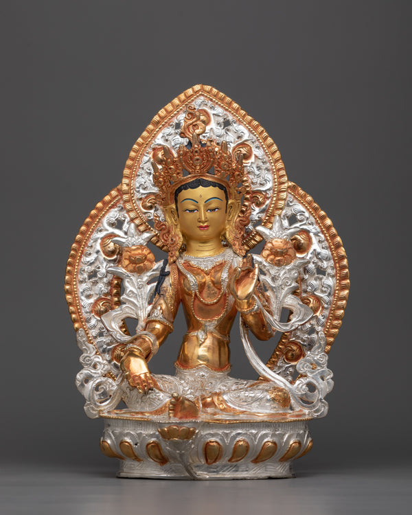 Goddess Arya Green Tara Statue