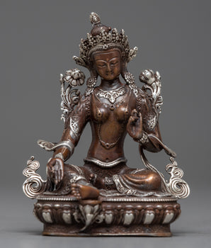 Green Tara Machine Made Statue