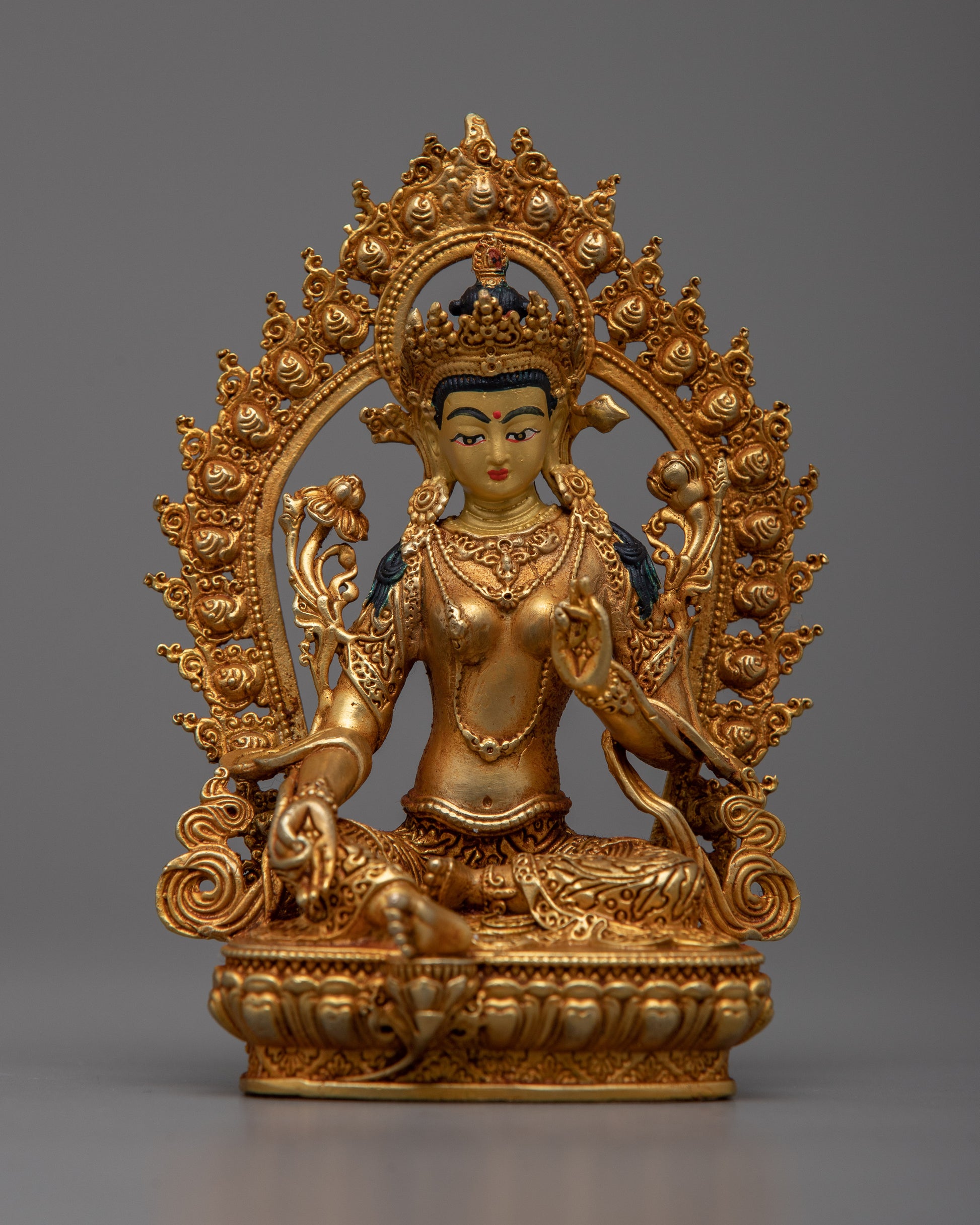 Green Tara Machine Made Statue